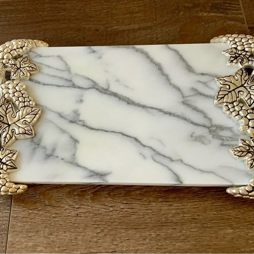 Vintage Godinger Silver Art Tray  8/17”